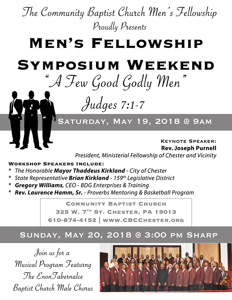 Men’s Symposium Weekend