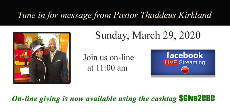 Pastor Kirkland Live Broadcast