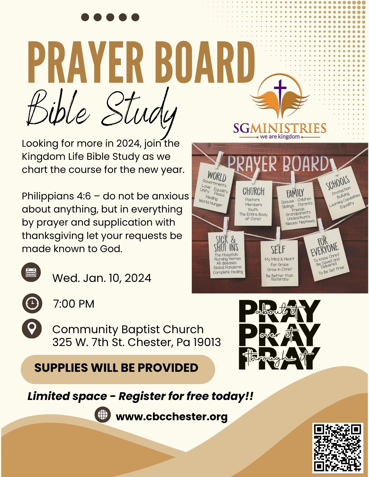 Prayer Board Flyer