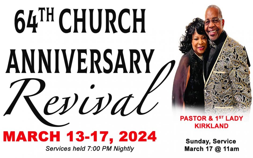 64th Church Anniversary